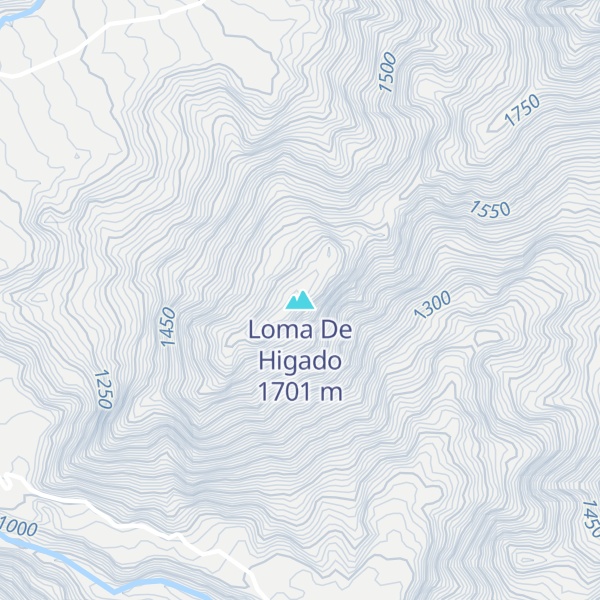 Map of Loma De Higado