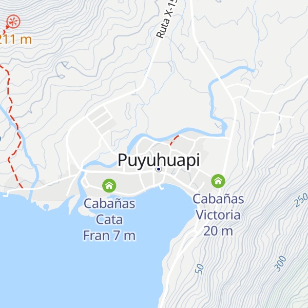 Map of Cabaña caramba