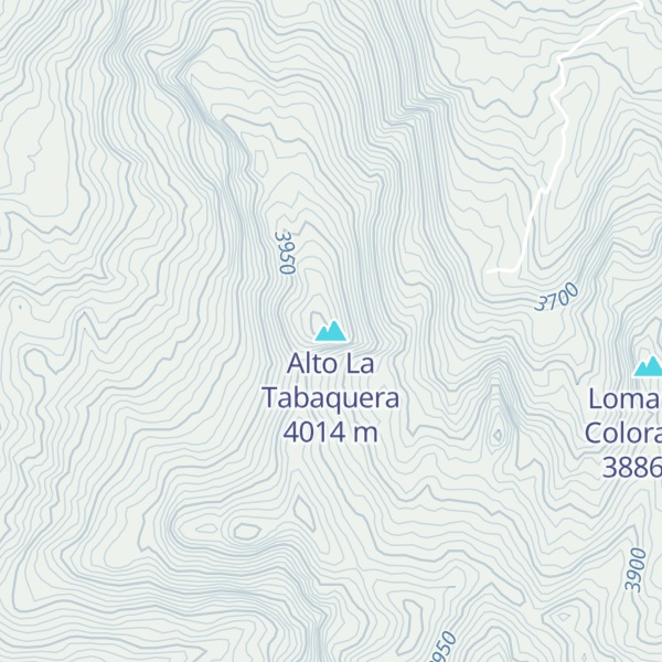 Map of Alto La Tabaquera