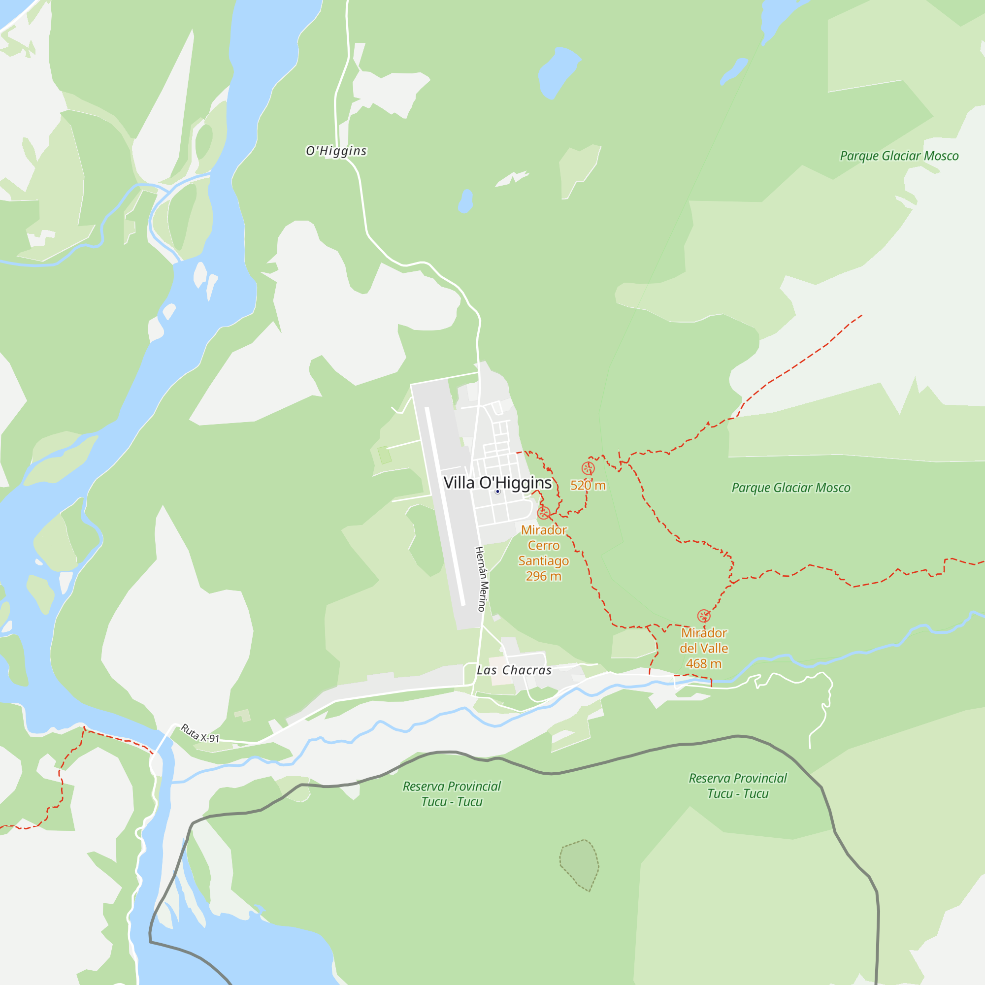 Tourist Information map