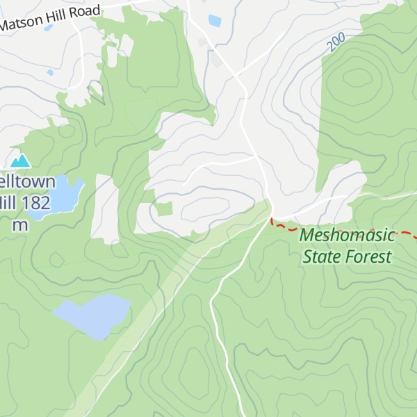 Map of Clark Hill