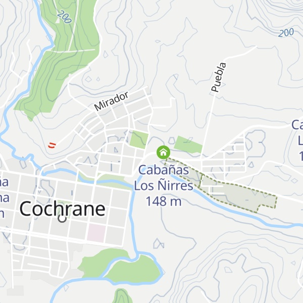 Map of Cabañas LS Nicols