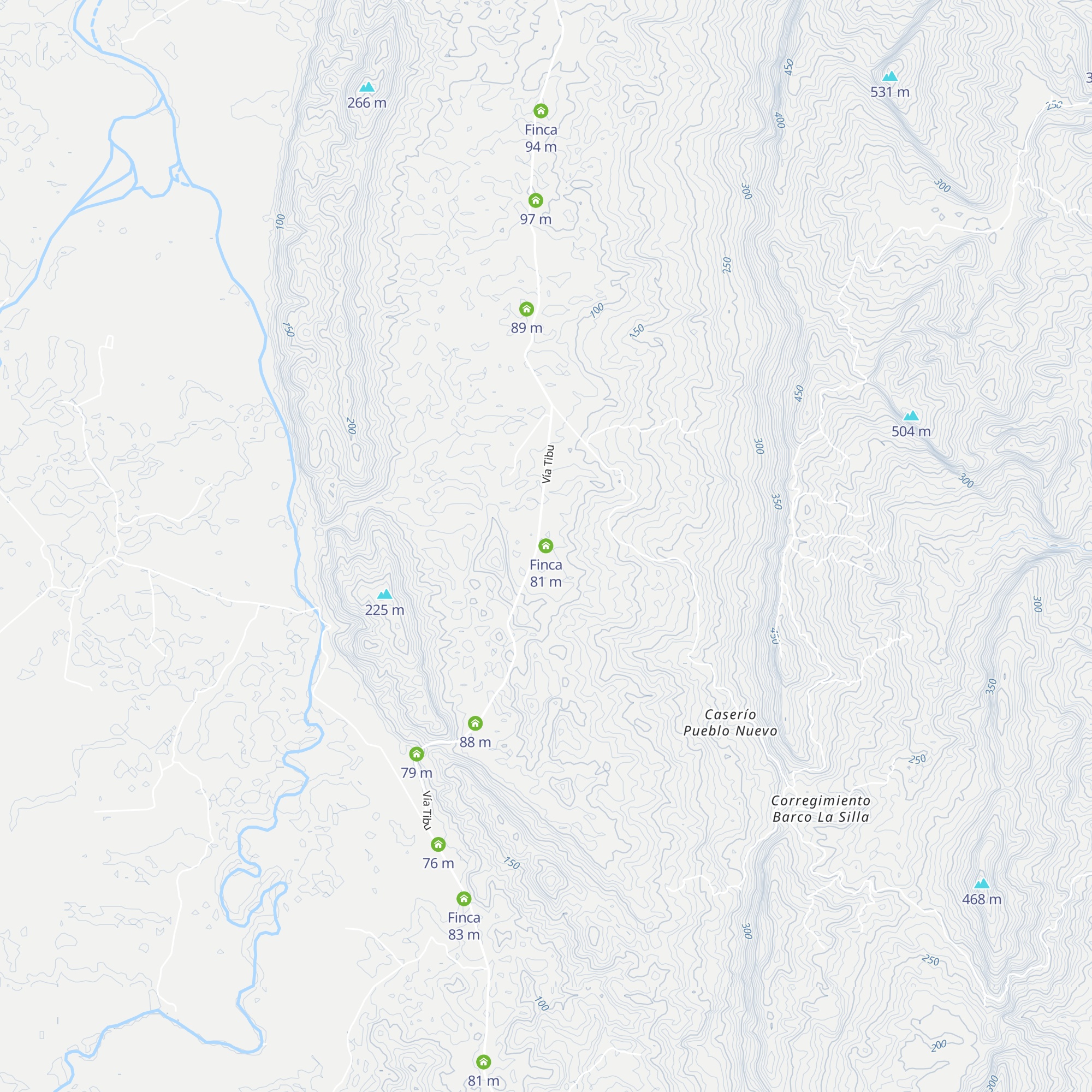 Finca map
