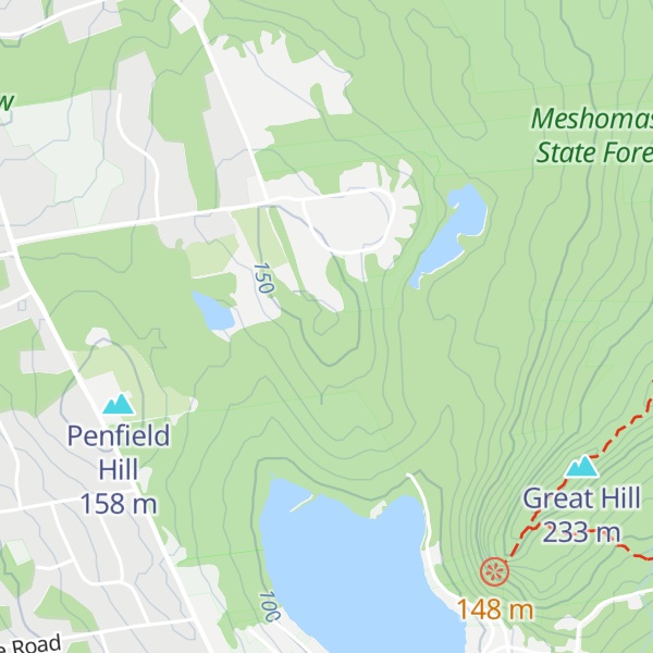 Map of Larson Hill
