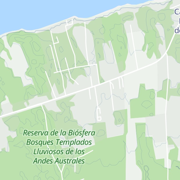 Map of Cabañas Los Pinos