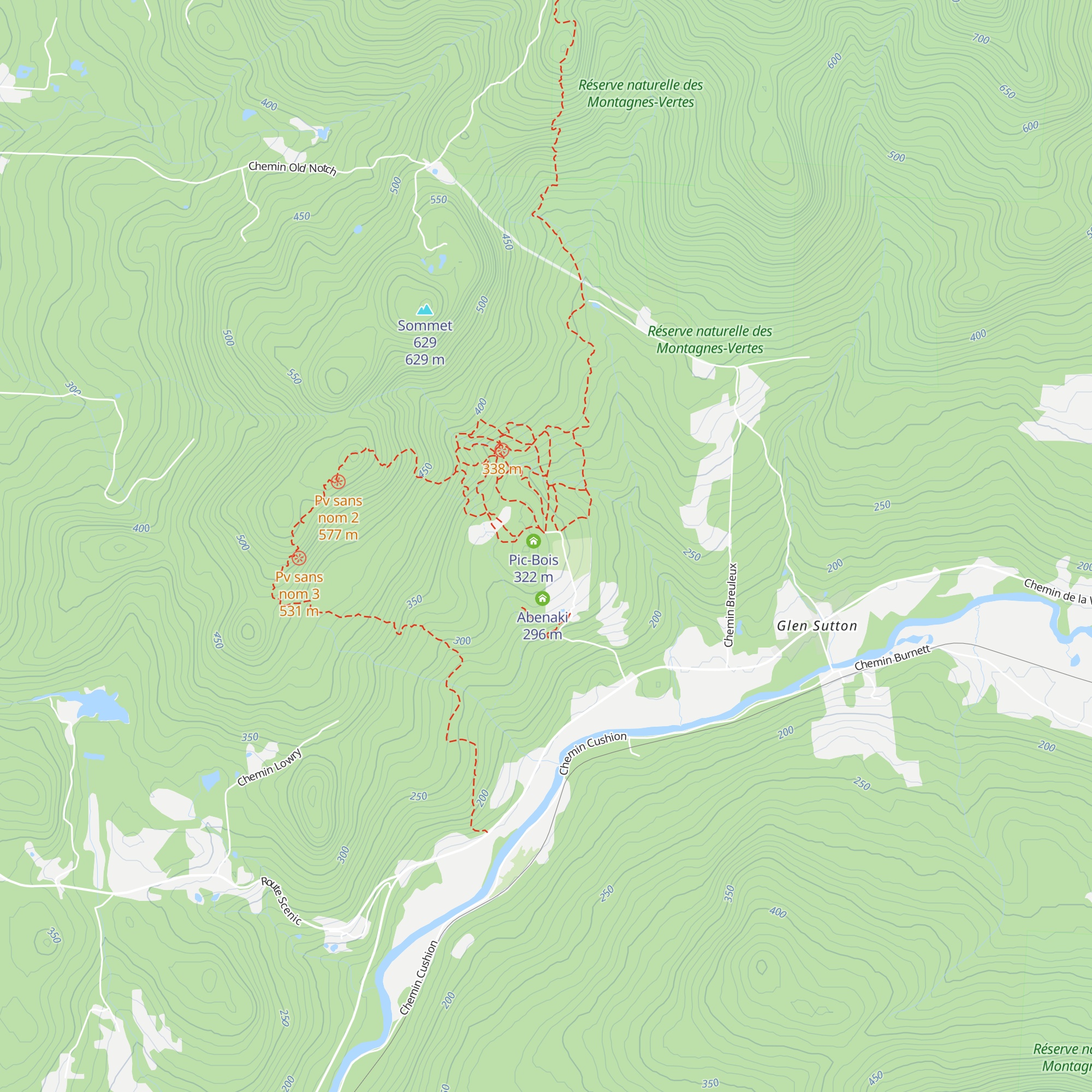 Eagle's Nest map