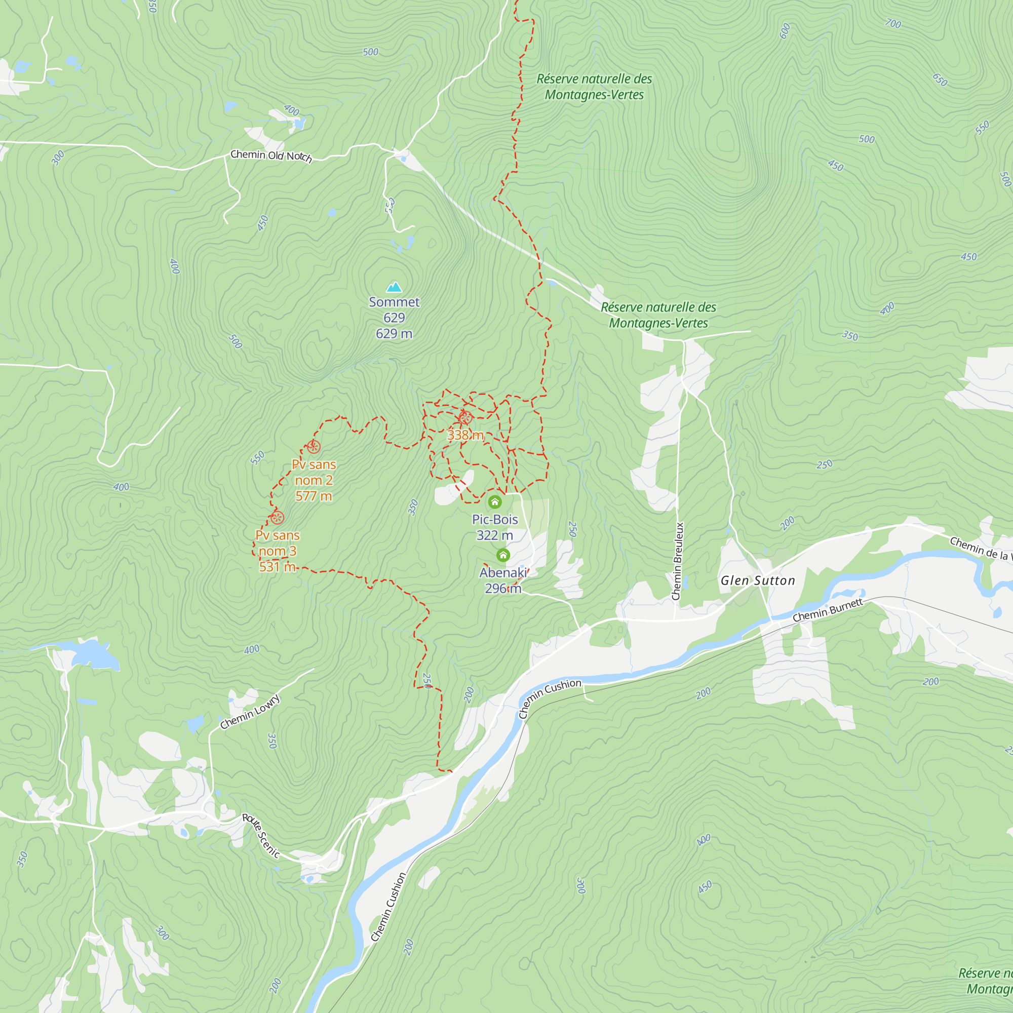 Eagle's Nest map