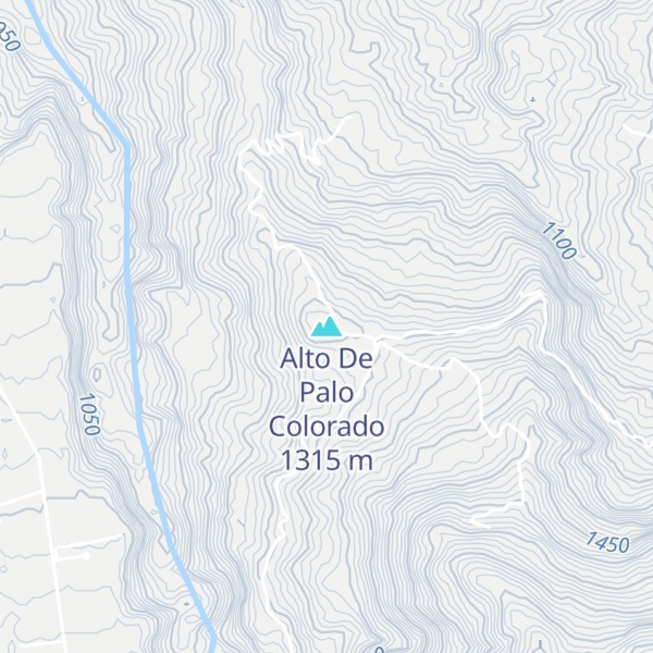 Map of Alto De Palo Colorado
