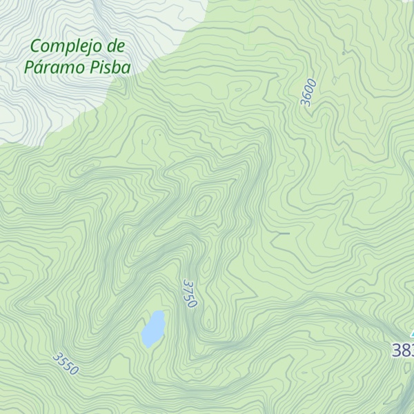 Map of Cerro Las Estrellas