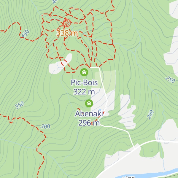 Map of Capteur de Rêves