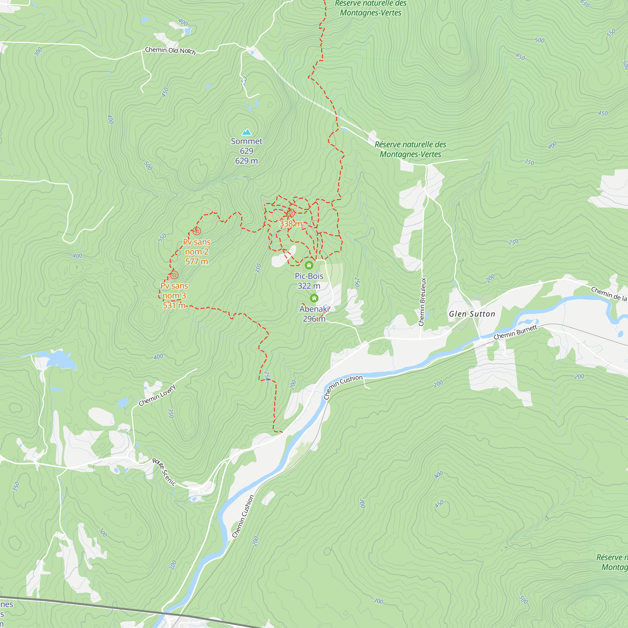 Edelweiss map