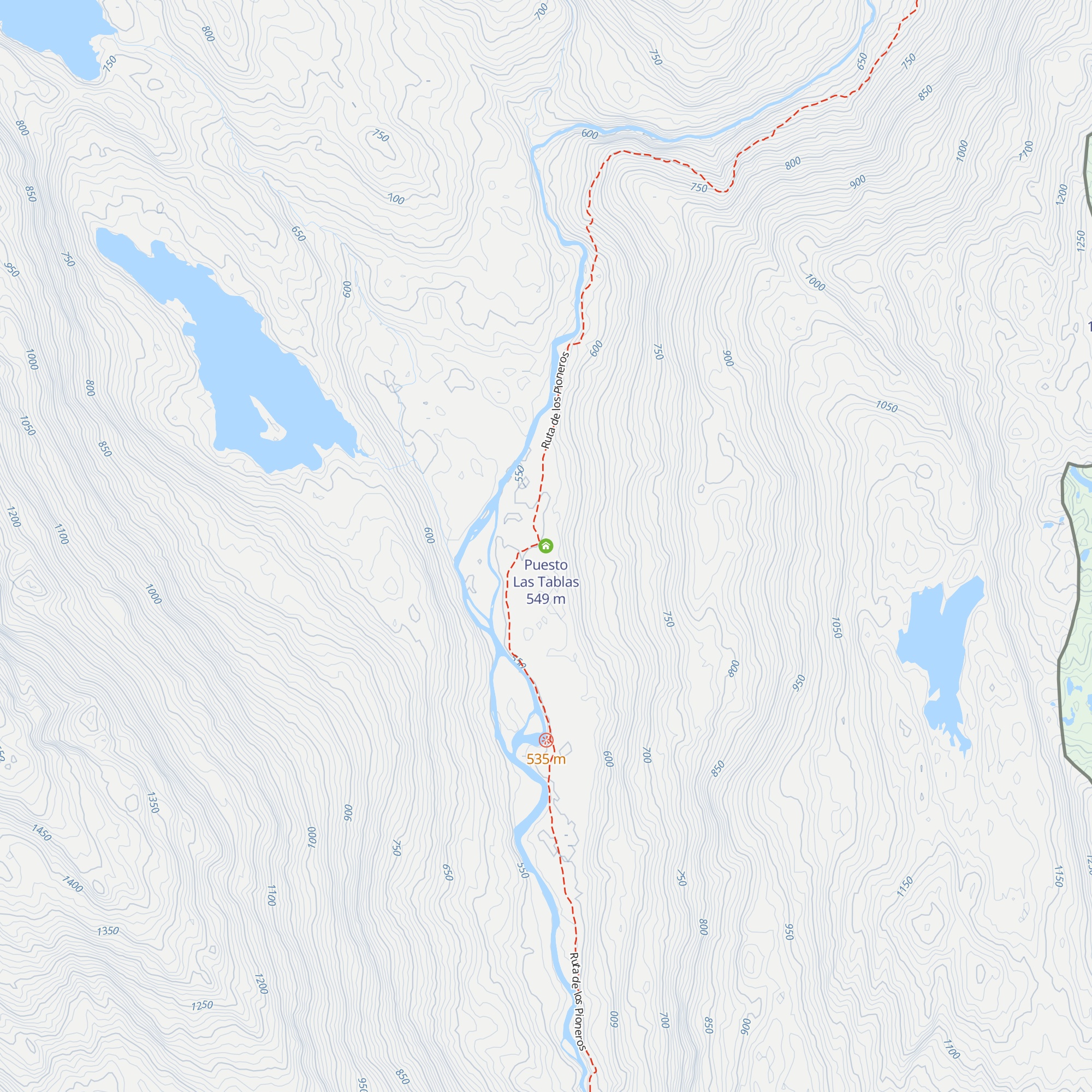 Puesto Las Tablas map
