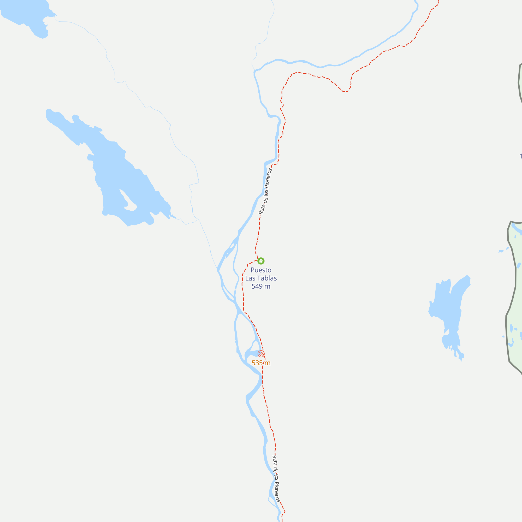 Puesto Las Tablas map