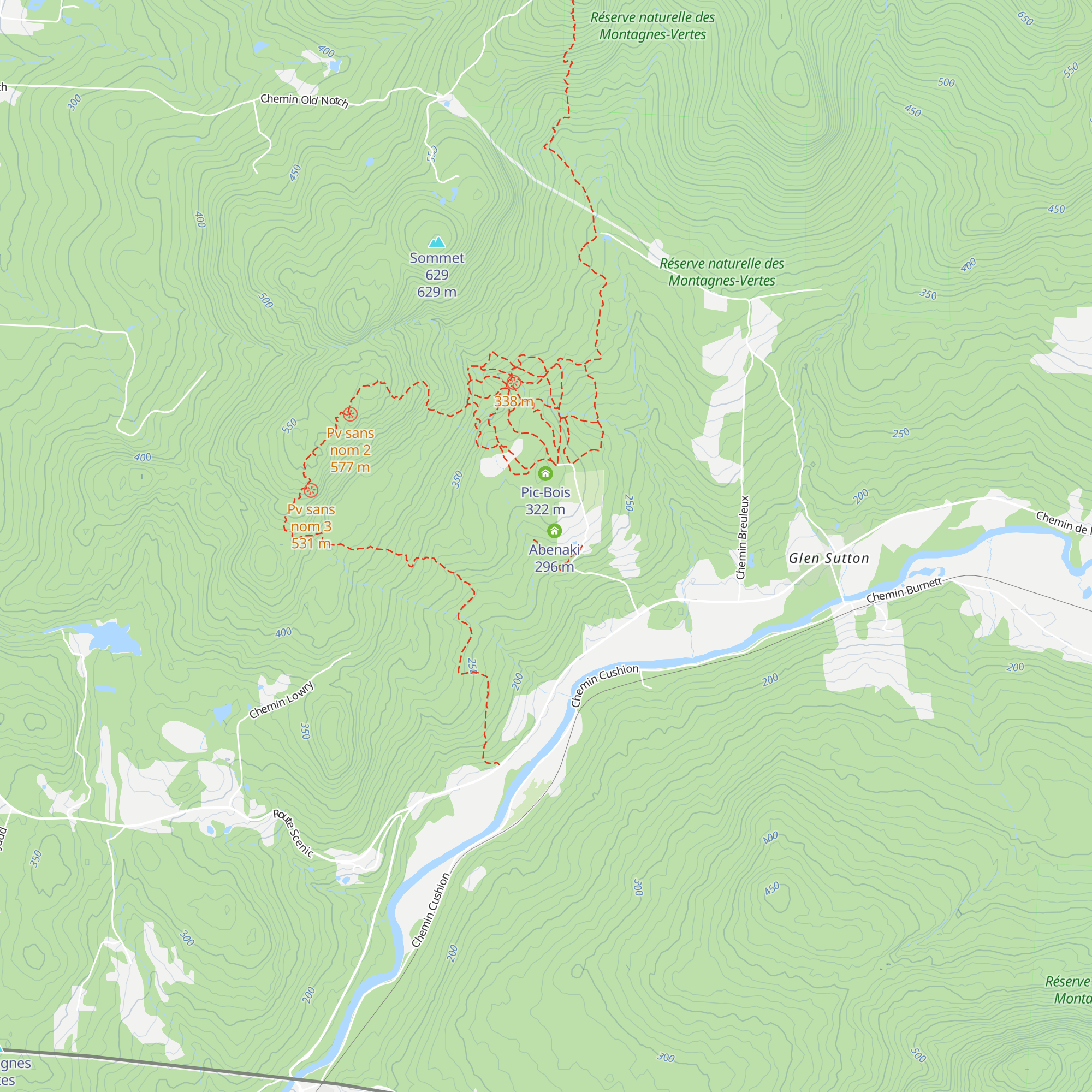 Pico Alto map