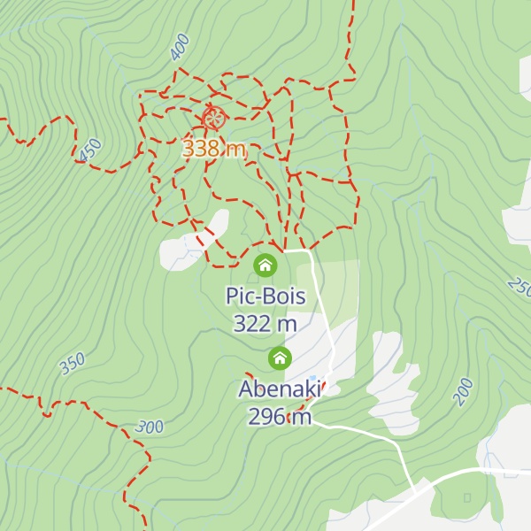 Map of Pic-Bois