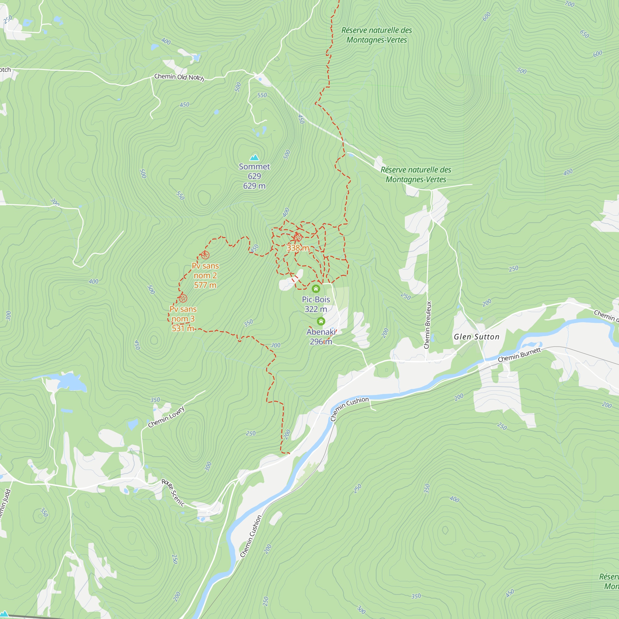 Zugspitze map