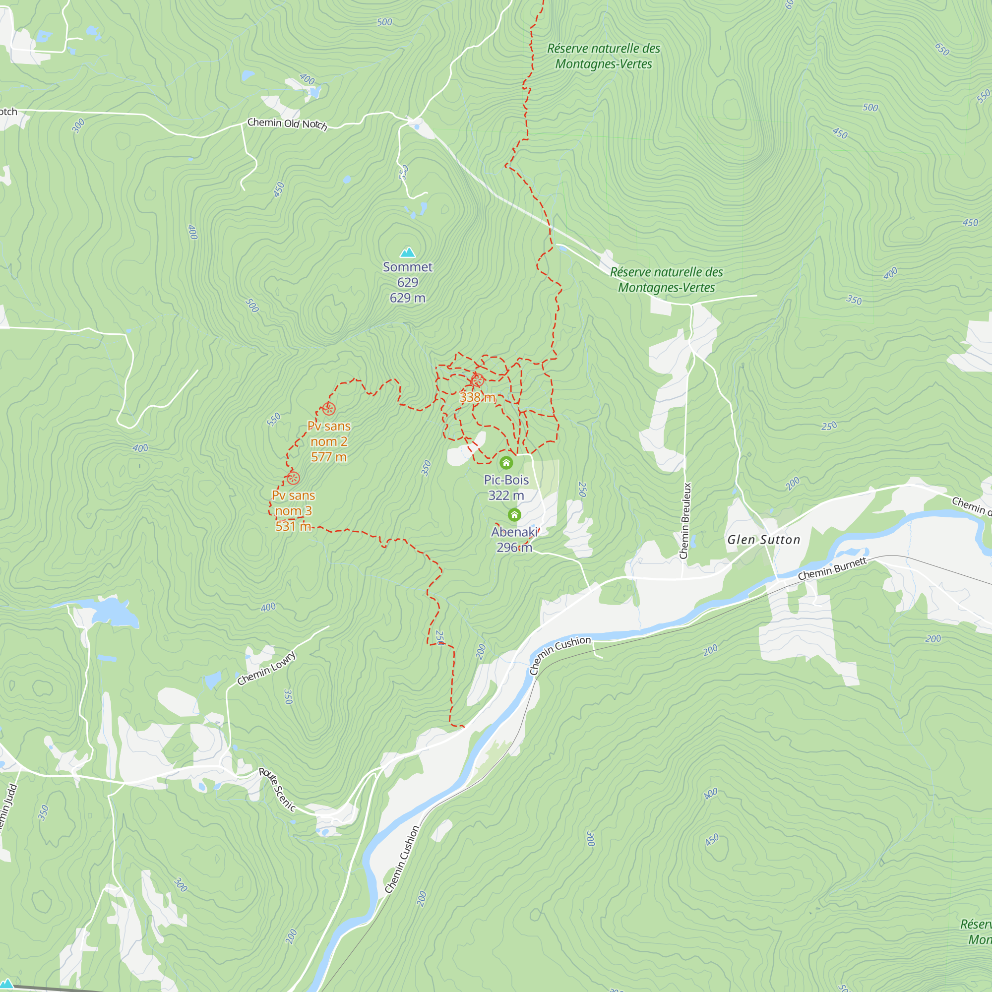 Zugspitze map