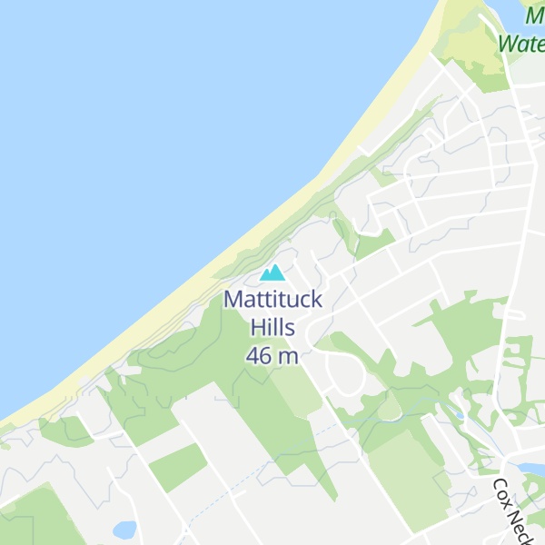 Map of Mattituck Hills