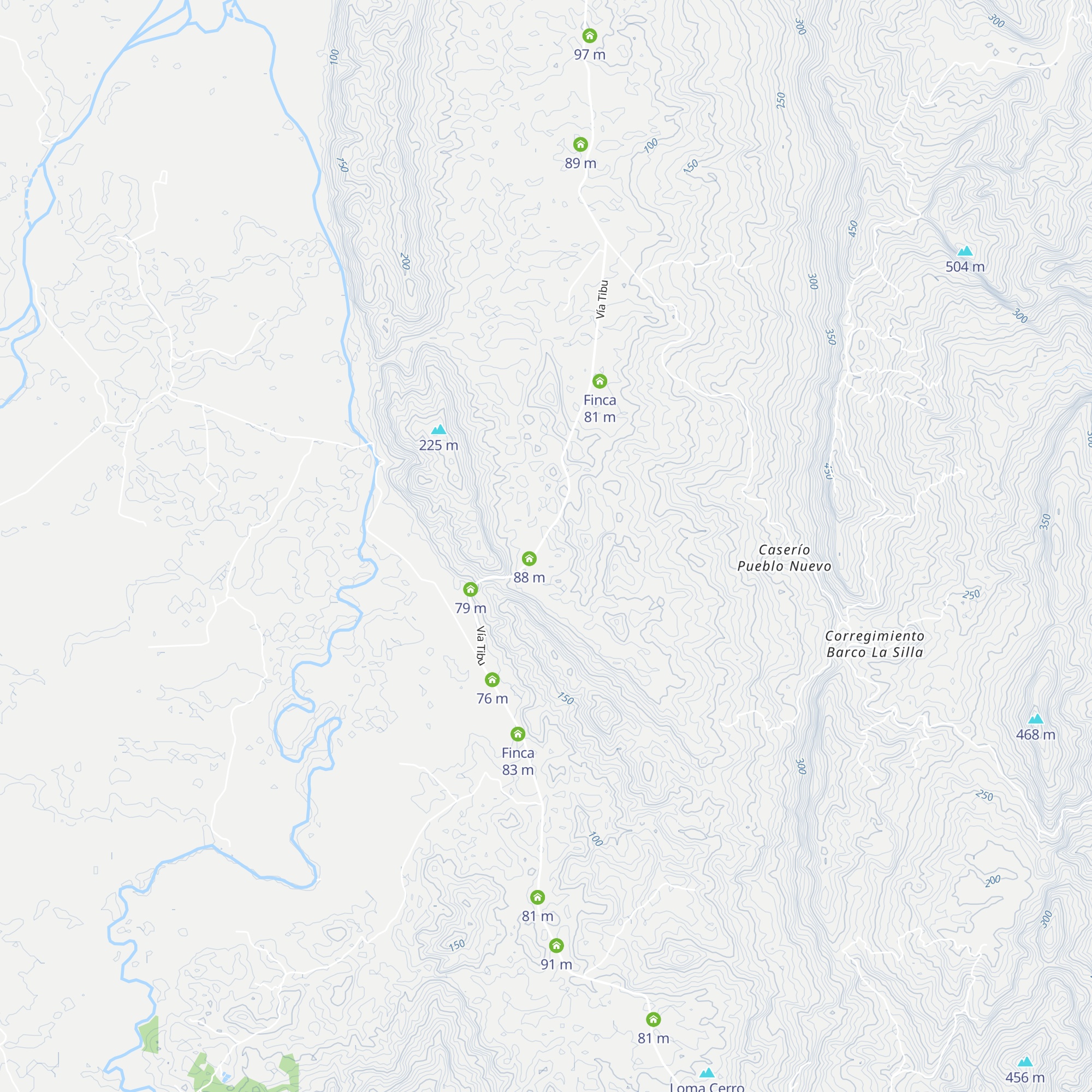 Finca map