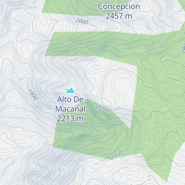 Map of Cerro De Patagua