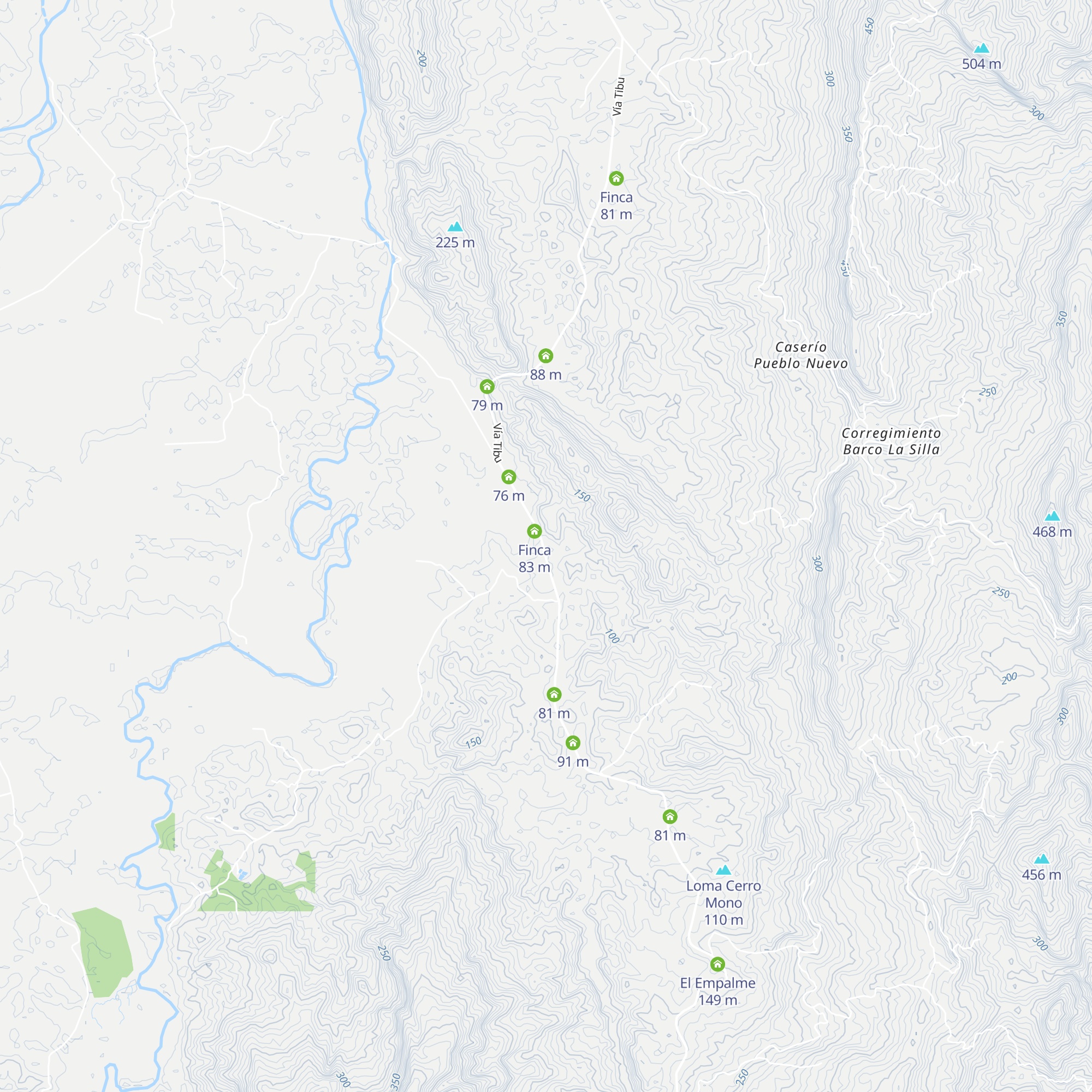 Finca map