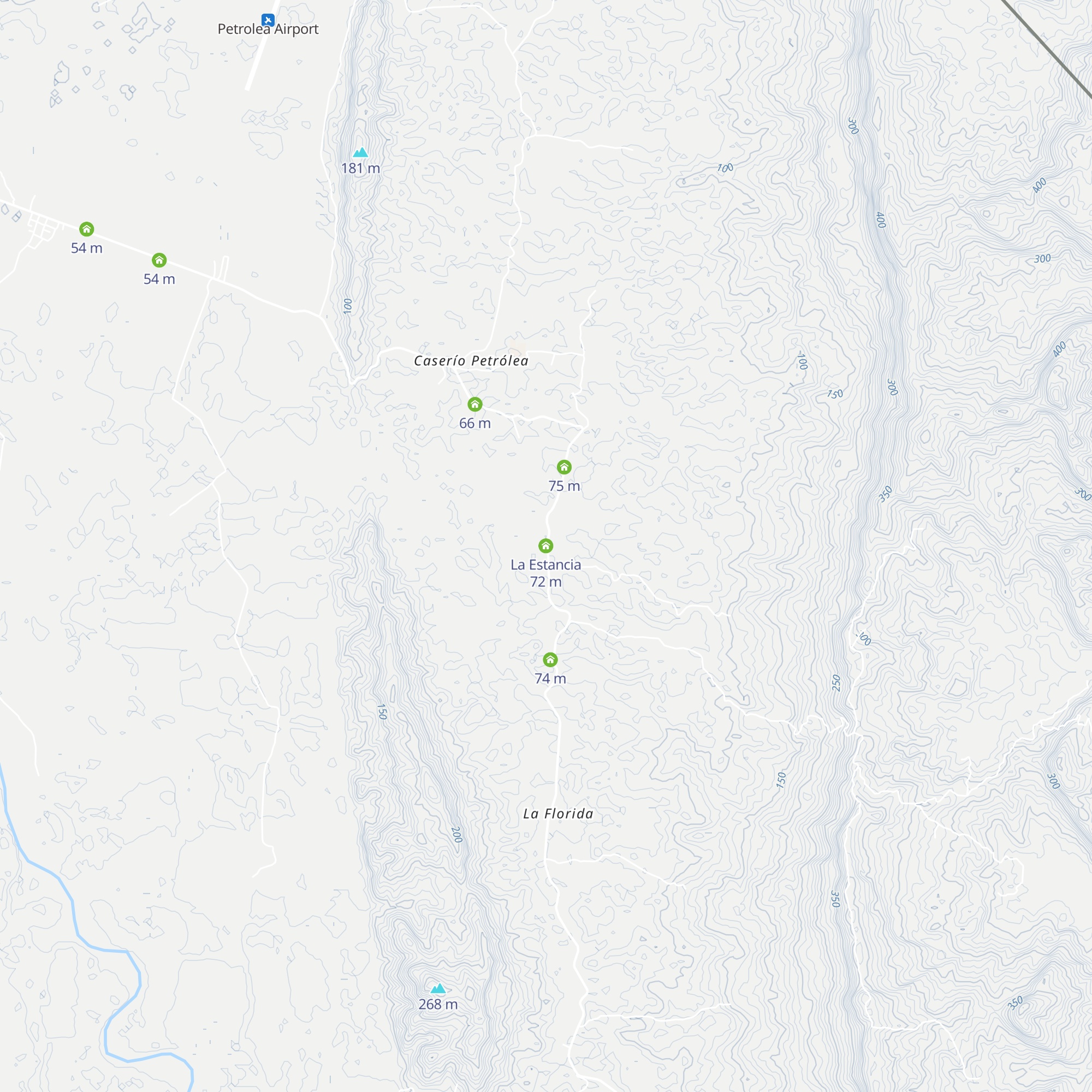 La Estancia map