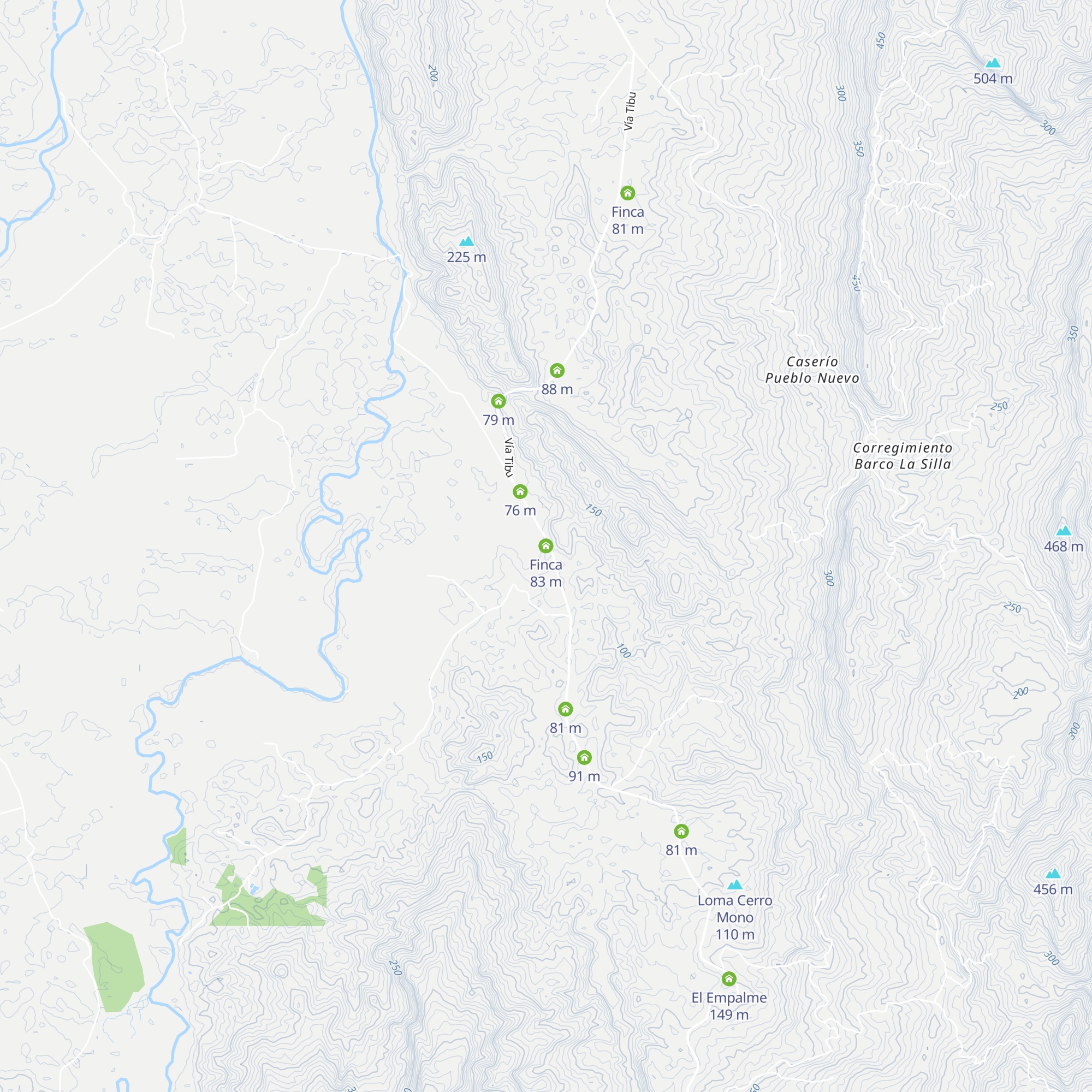 Finca map