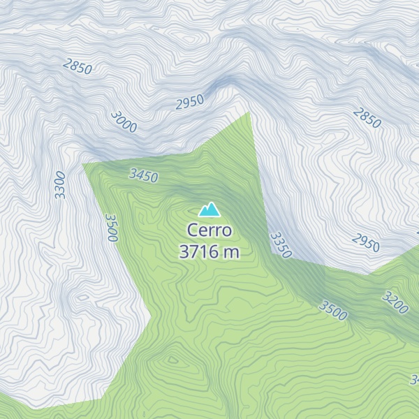 Map of Cerro