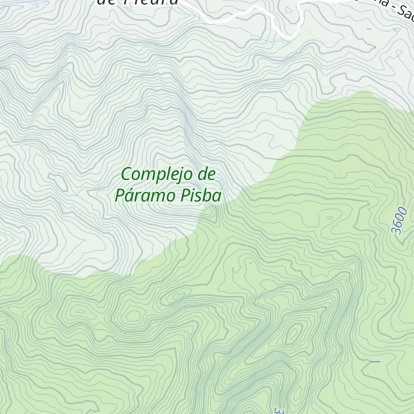 Map of Cerro Las Lochas