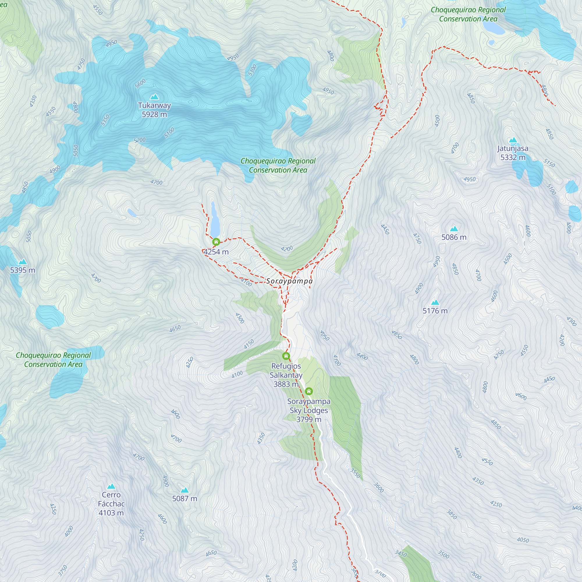 Salkantay Sky Lodge map