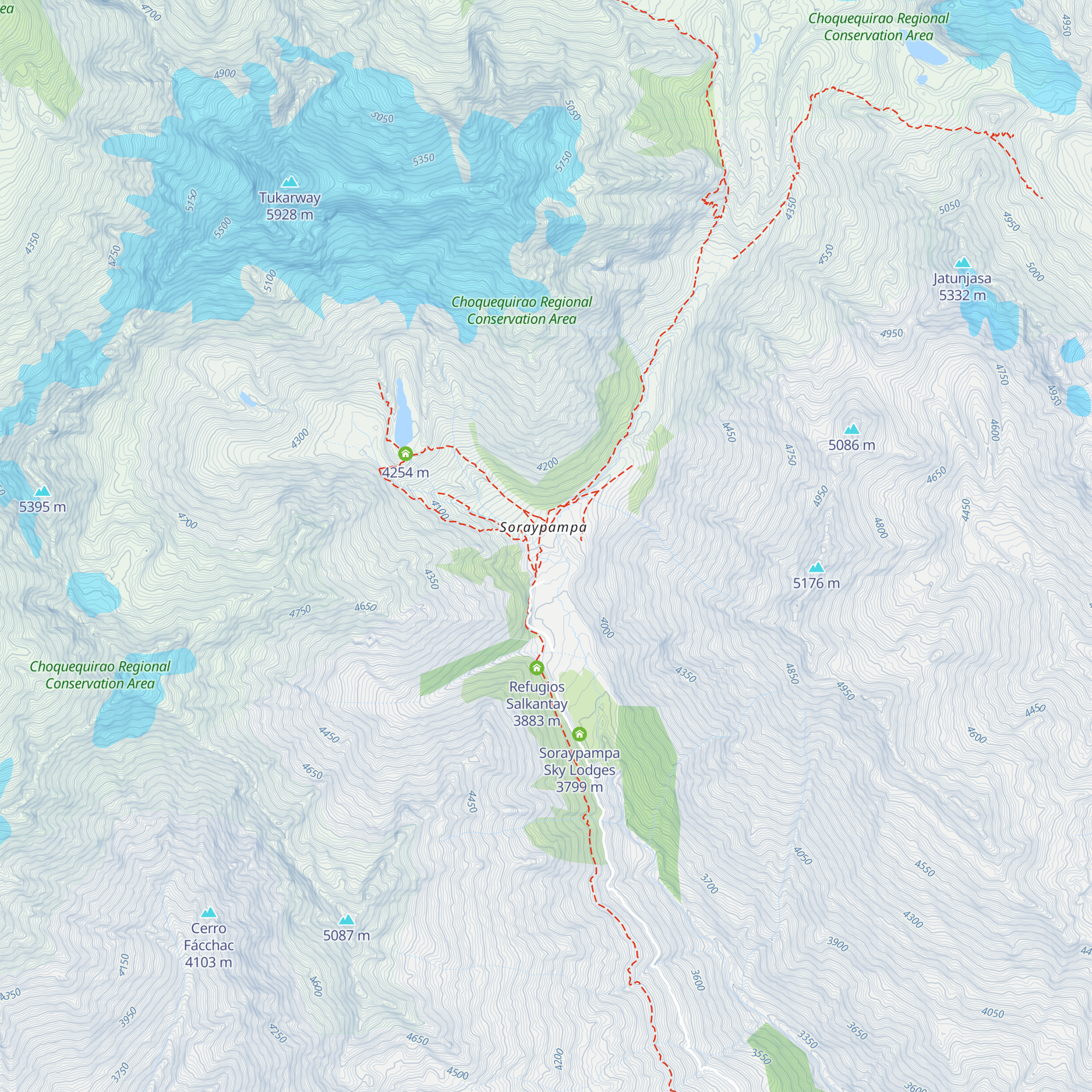 Salkantay Sky Lodge map