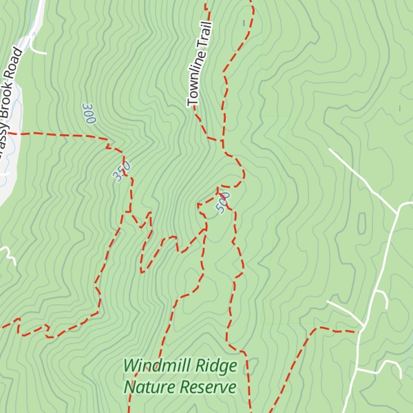 Map of Windmill Mountain