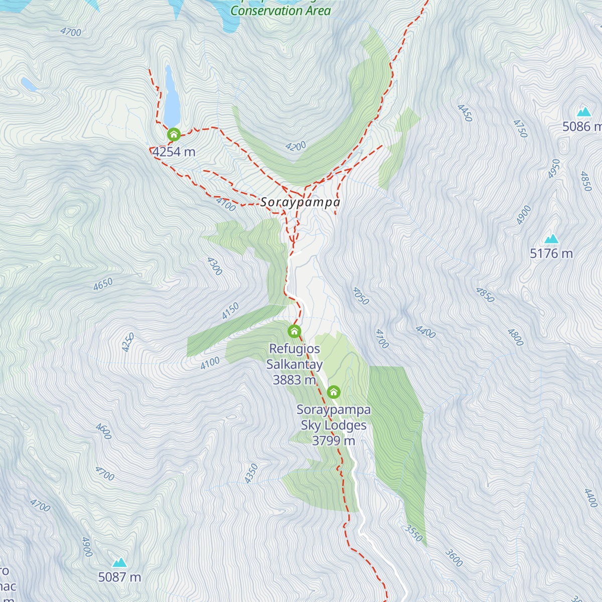 Quechuas Salkantay Bio Domes map