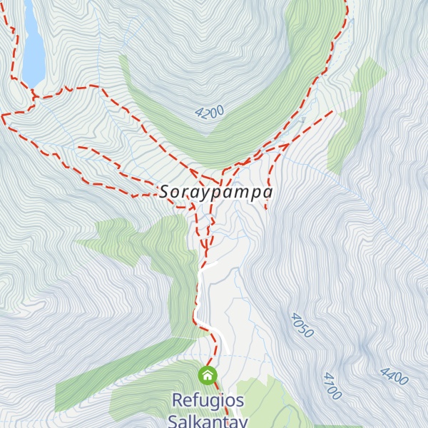 Map of Salkantay Eco Lodge