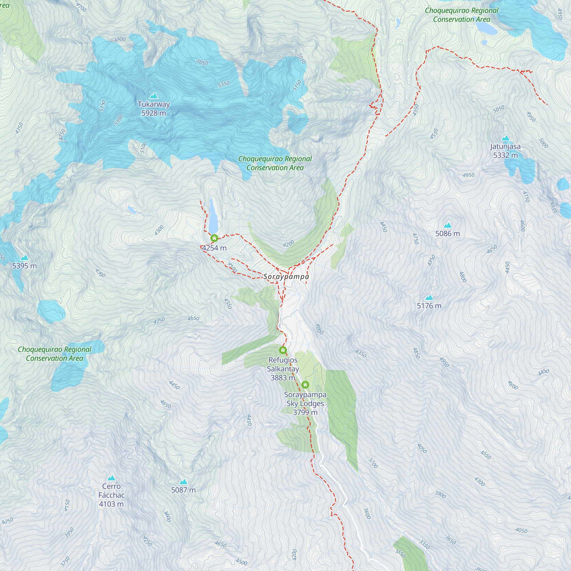Salkantay Eco Lodge map