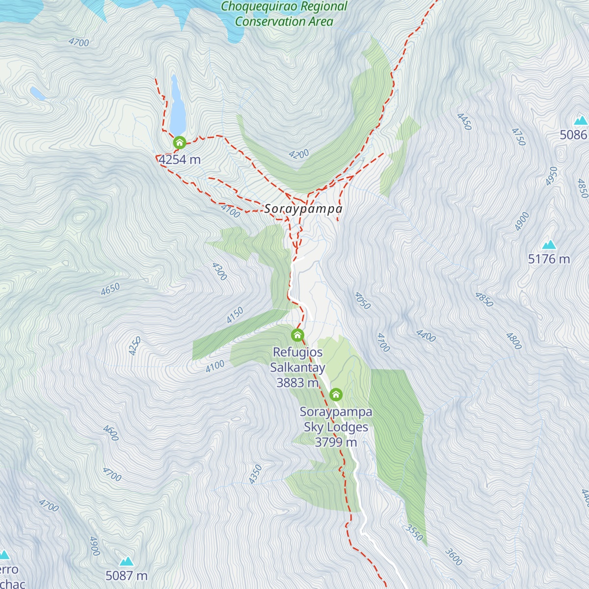 Salkantay Lodge map