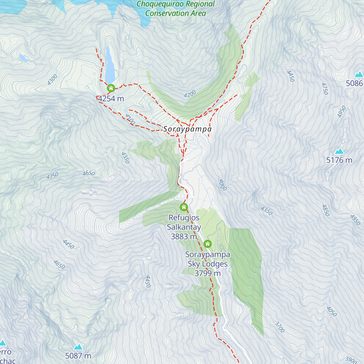 Salkantay Lodge map