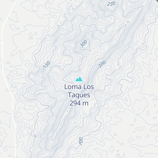Map of Loma Los Taques