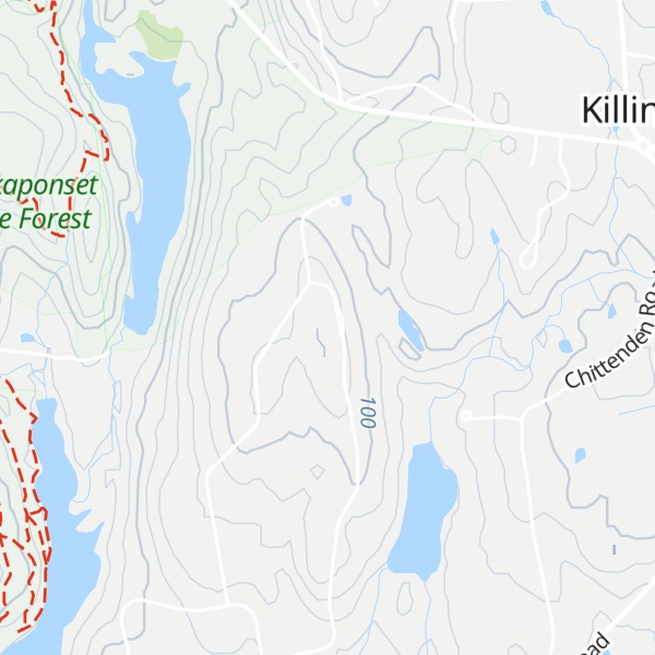 Map of Buell Hill