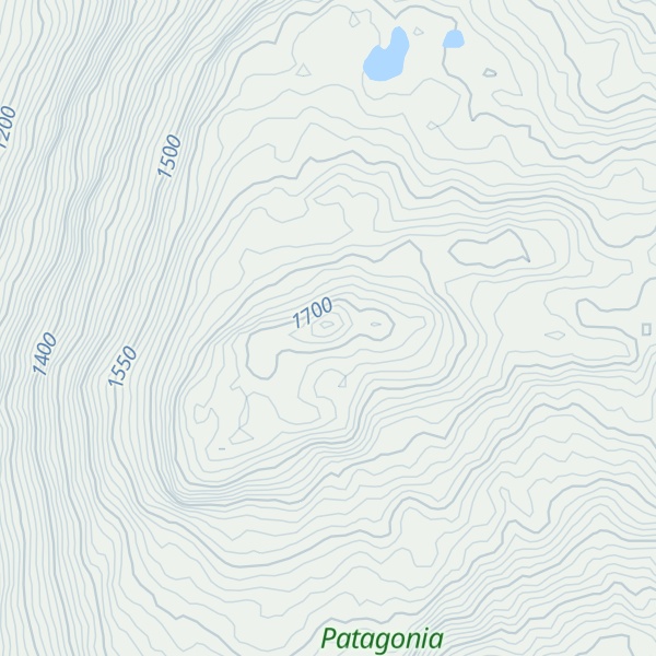 Map of Cerro Tamango