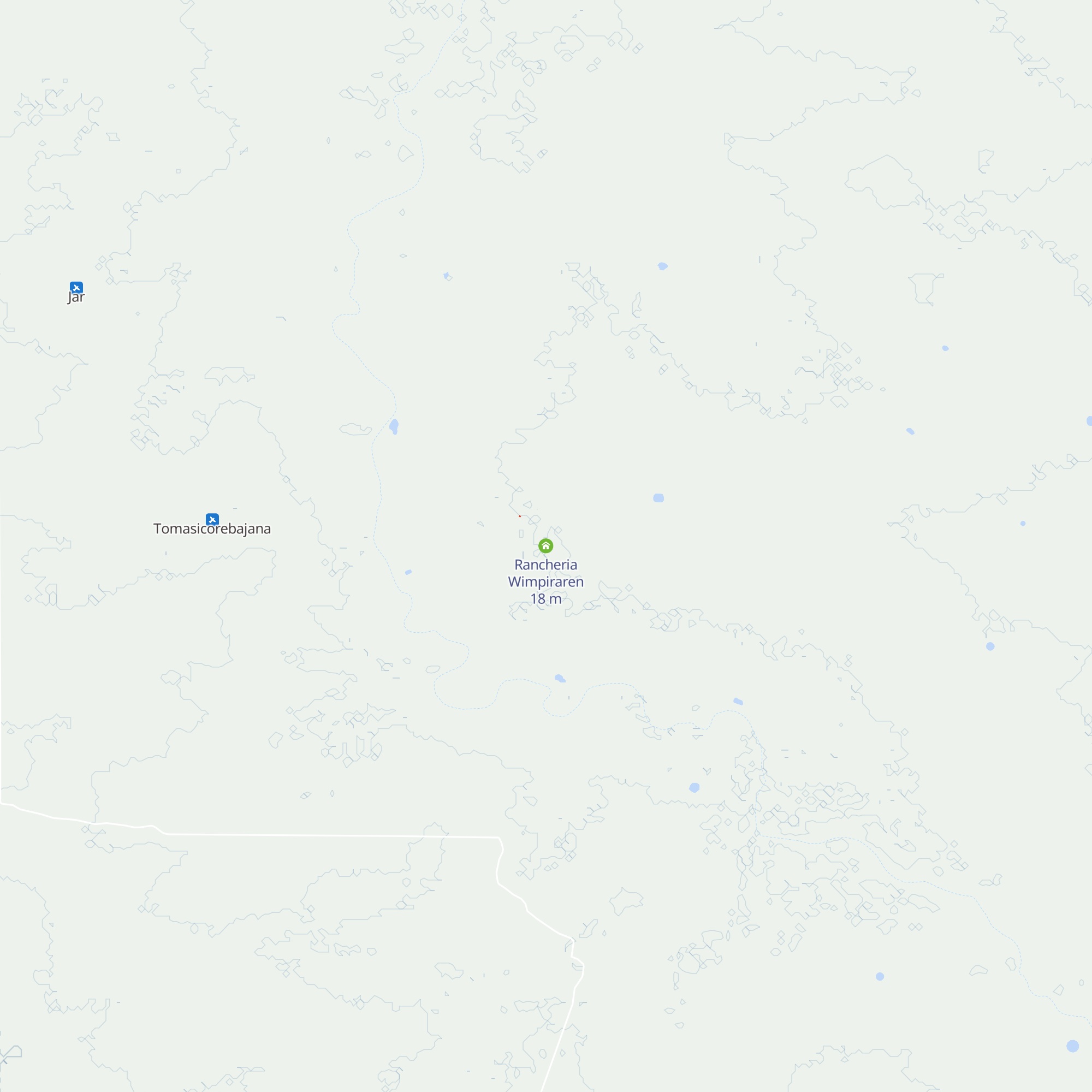 Rancheria Wimpiraren map