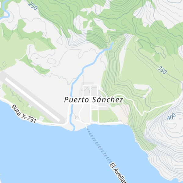 Map of Cabañas Francisca