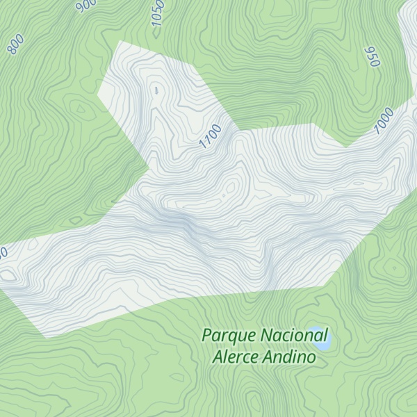 Map of Cerro Cuitué