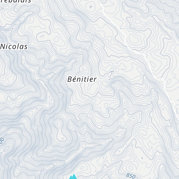 Map of Morne Lourou