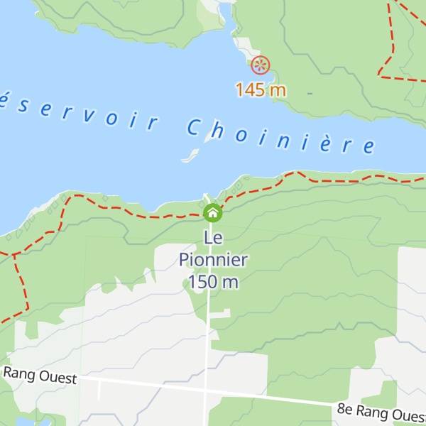 Map of Le Pionnier