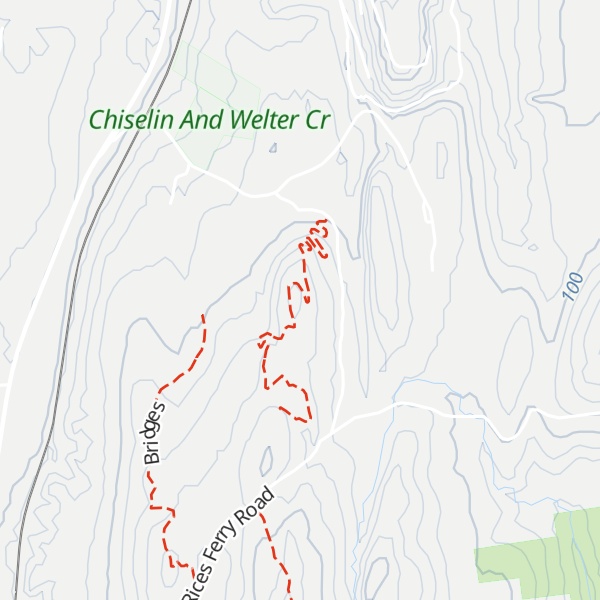 Map of Trap Rock Ledge