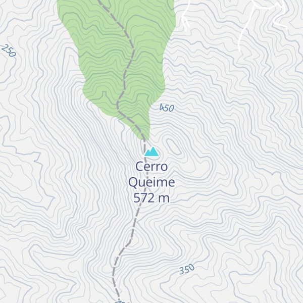 Map of Cerro Queime