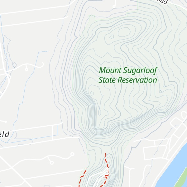 Map of North Sugarloaf Mountain