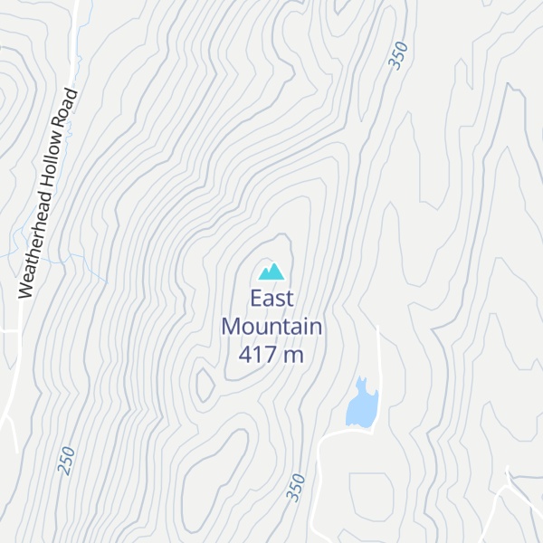 Map of East Mountain
