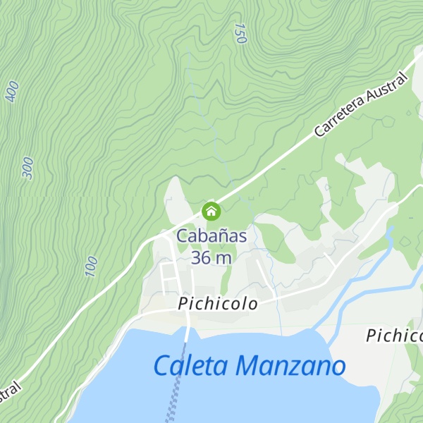Map of Cabañas